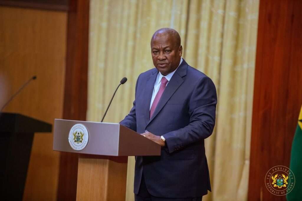 President John Dramani Mahama, 