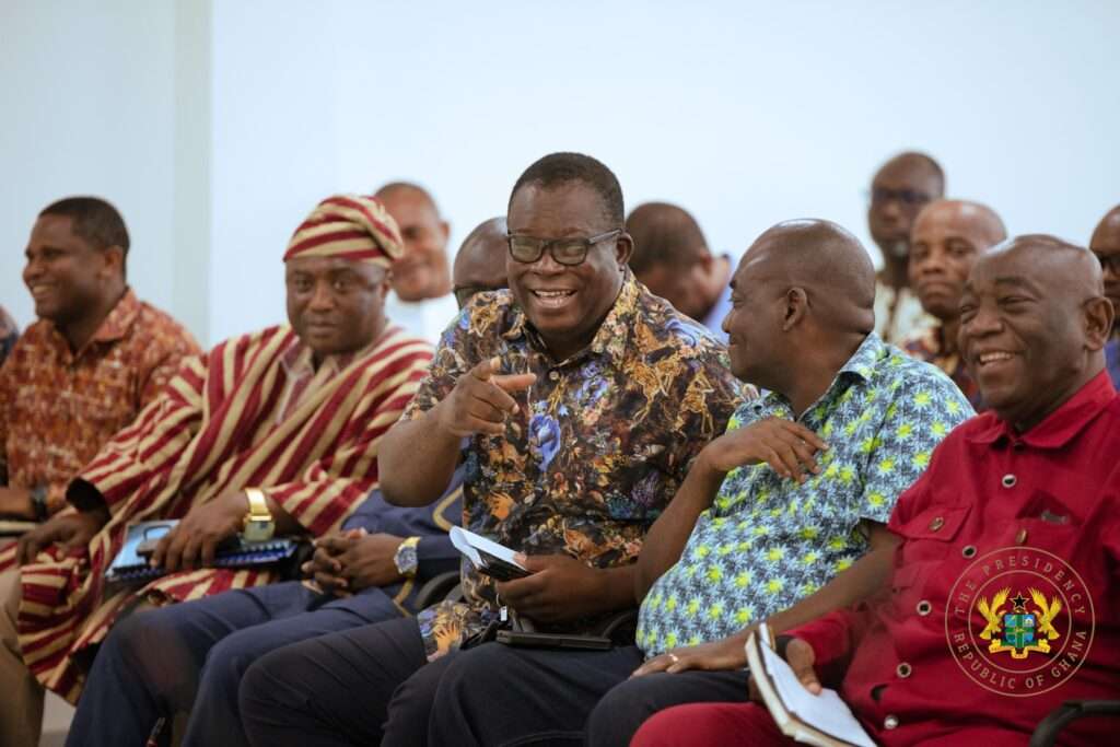 Some leaders of Organized Labour at the Tripartite meeting 