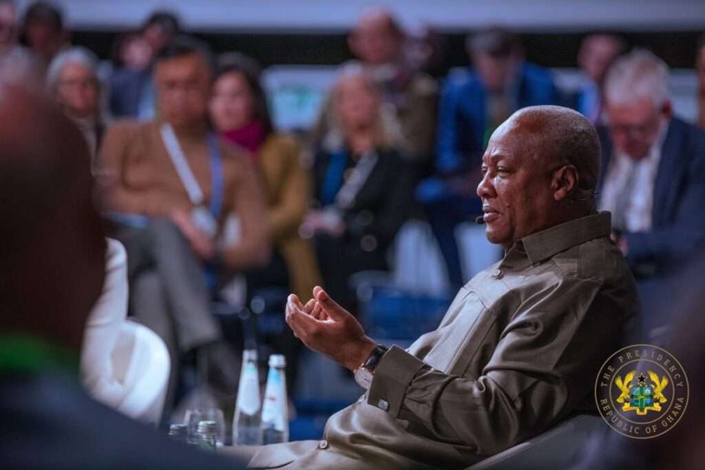 President John Dramani Mahama at the "Chartering Relevance: Towards a Stronger UN in a Fragmented World" session as part of the 2025 Munich Security Conference, UN Security Council Reform