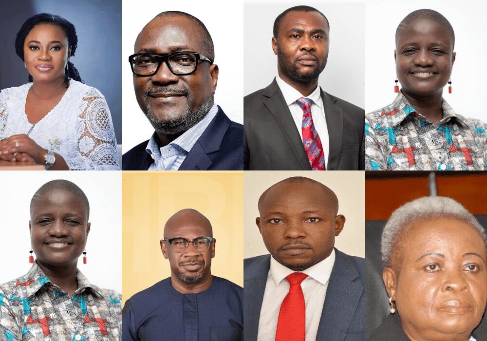 Ghana's Constitutional Crossroads: Separation of Powers Takes Center Stage 2 President Mahamas Eight Member Constituonal Review Comittee 1