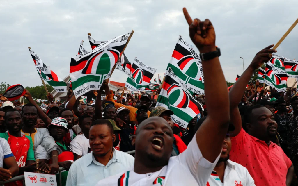 public confidence in the Mahama-led NDC government increases 