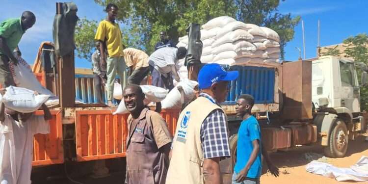 Sudan Conflict Escalates Amid Surge In Civilian Killings 1 WFP delivers food to families in south Khartoum, in Sudan Conflict