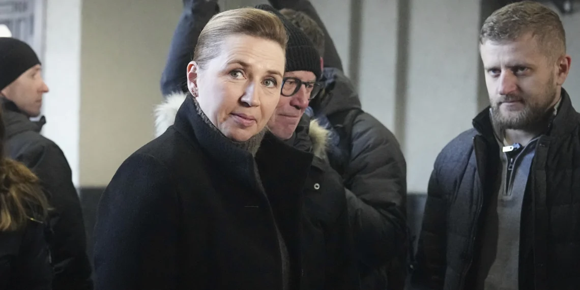 Europe Urged To Future-Proof Itself 1 Denmark's Prime Minister Mette Frederiksen calls for more arms production on the third anniversary of the Russian invasion of Ukraine, Monday, Feb. 24, 2025.
