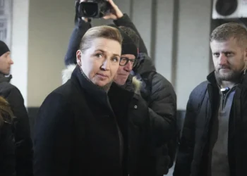 Europe Urged To Future-Proof Itself 1 Denmark's Prime Minister Mette Frederiksen calls for more arms production on the third anniversary of the Russian invasion of Ukraine, Monday, Feb. 24, 2025.