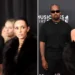 Kanye West with his wife, Bianca Censori