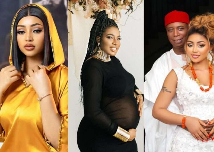 Regina Daniels Returns To Social Media Amid Rumours 1 Regina Daniels, Chika Ike, and Ned Nwoko