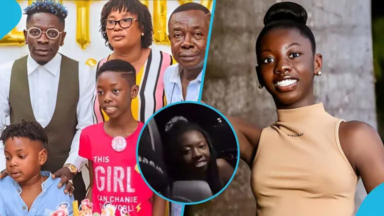 Shatta Wale Spends Time With Daughter