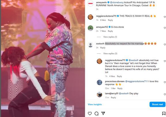 Stonebwoy Grinds Pretty Dancer on Stage 2 Stonebwoy Grinds Pretty Dancer on Stage