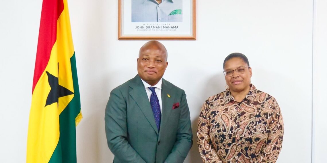 Samuel Okudzeto Ablakwa, Myriam Montrat, High Commissioner, Minister For Foreign Affairs