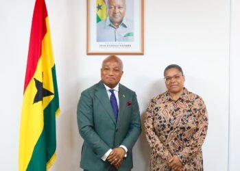 Samuel Okudzeto Ablakwa, Myriam Montrat, High Commissioner, Minister For Foreign Affairs