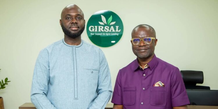 GEPA And GIRSAL To Bridge Financing Gaps Faced By Agribusiness Exporters 1 Mr. Francis Kojo Kwarteng Arthur Esq, Mr. Kwasi Duah, GEPA, GIRSAL, Agribusiness, Export, Financing,