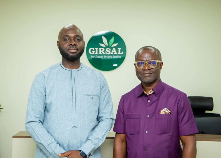 GEPA And GIRSAL To Bridge Financing Gaps Faced By Agribusiness Exporters 1 Mr. Francis Kojo Kwarteng Arthur Esq, Mr. Kwasi Duah, GEPA, GIRSAL, Agribusiness, Export, Financing,