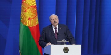 Alexander Lukashenko, President of BelarusBegins Seventh Term In Power.