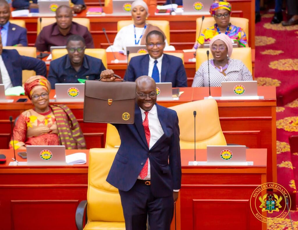 Dr Cassiel Ato Forson, Ghana's Minister of Finance