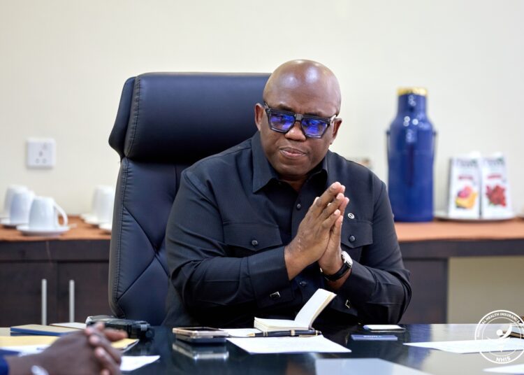 NHIA CEO Pushes to Eradicate ‘Co-Payment', Vows Regular Payment of Claims 1 Dr. Victor Asare Bampoe