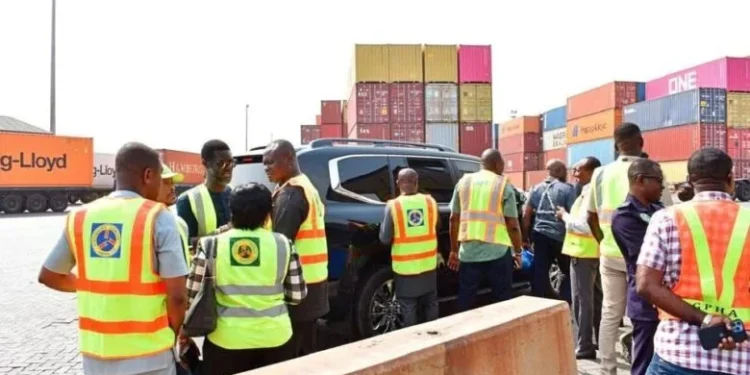 ECG Containers at Tema Port