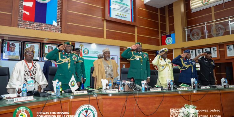 ECOWAS Chiefs Discuss Security Amid Sahel Withdrawals 1 ECOWAS Chiefs Discuss Security Amid Sahel Withdrawals