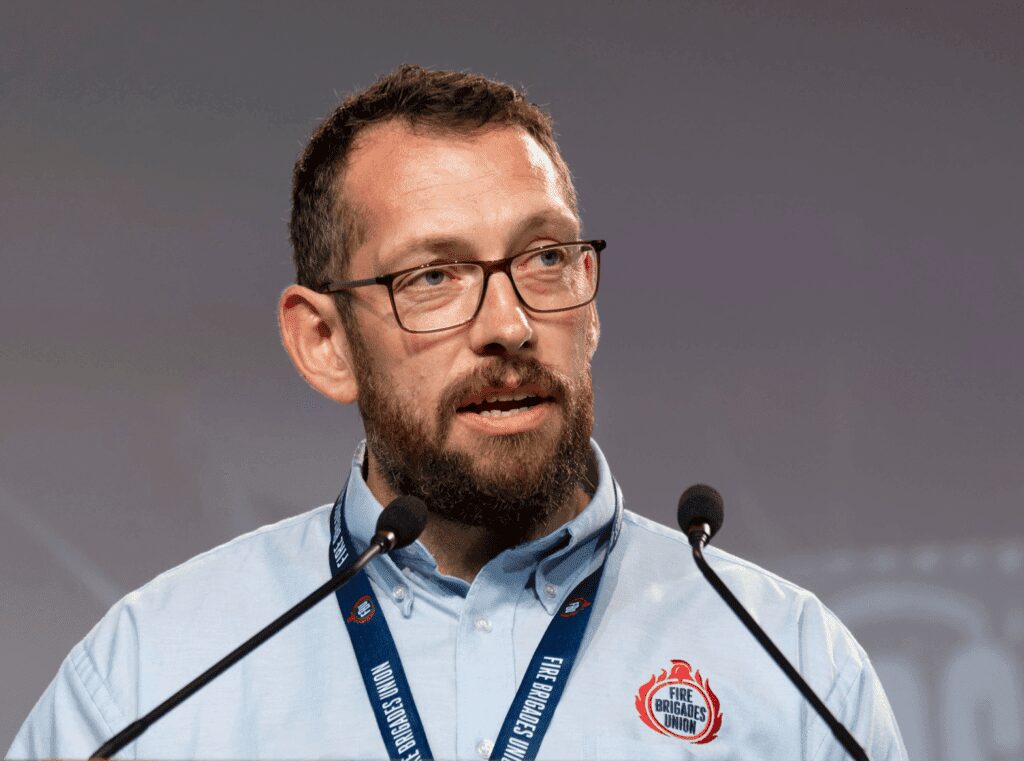 Labour Faces Backlash Over Planned Welfare Cuts 2 Fire Brigades Union General Secretary Steve Wright