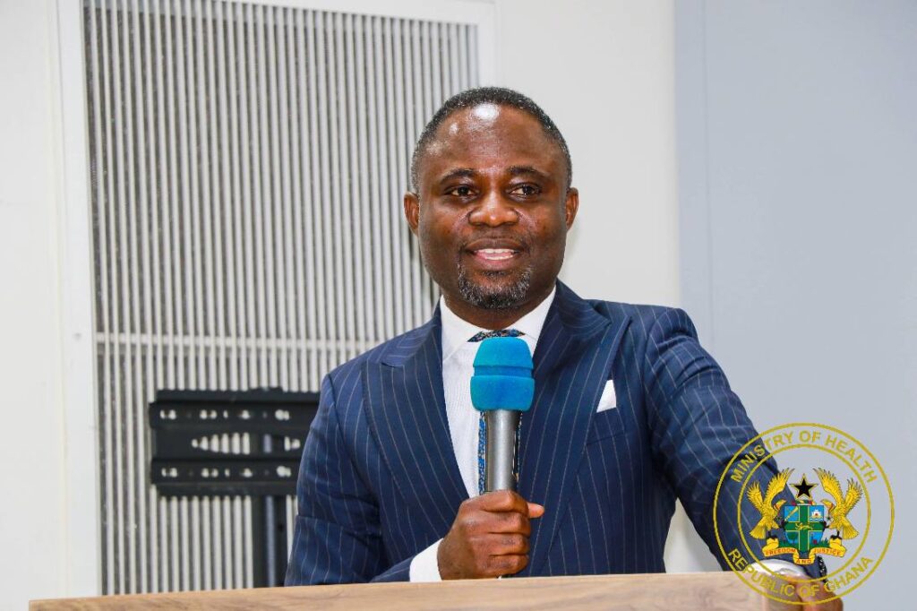 Minister of Health, Hon Kwabena Mintah Akandoh