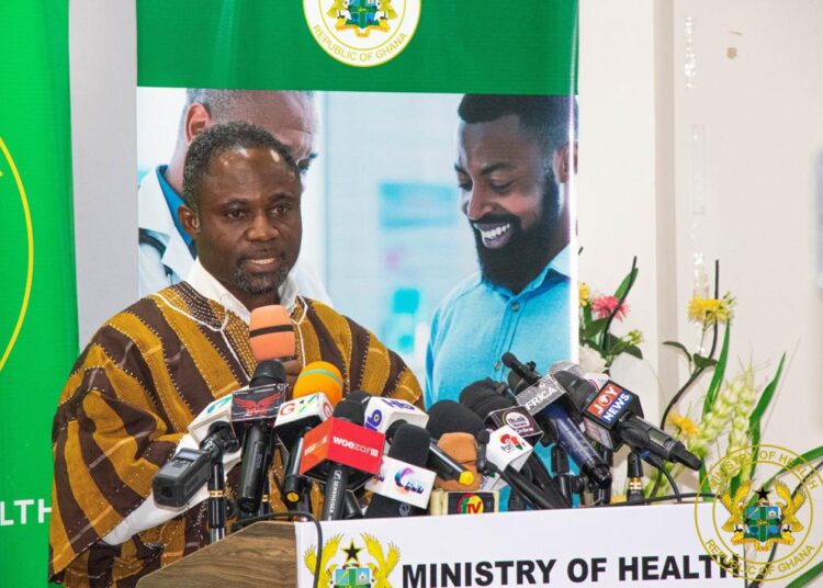 Minister of Health, Hon Kwabena Mintah Akandoh