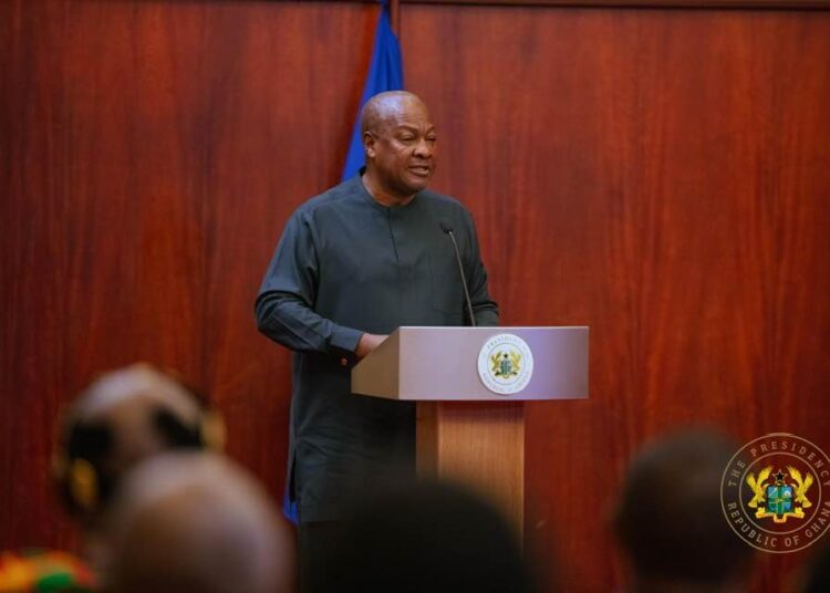 President Swears in New DACF Administrator, Pledges Strengthened Local Governance 1 President John Dramani Mahama