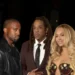 Kanye West, Jay-Z and his wife, Beyoncé