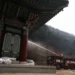 South Korea Ravaged By Largest Wildfires On Record 13 Firefighters work at the Gounsa temple, devastated by a wildfire, in Uiseong county on March 27, 2025 as South Korea Ravaged By Largest Wildfires On Record