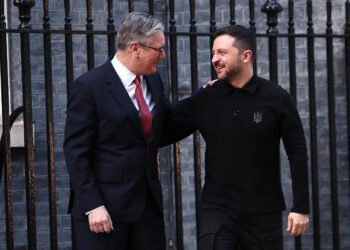 Starmer Vows Continued Support for Ukraine 1 Prime Minister Keir Starmer and President Volodymyr Zelensky