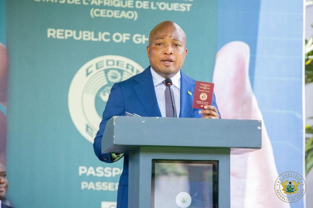 Ghana Switches to New Chip-Embedded Passport with Far-Reaching Reforms 2 Ablakwa @Chip Embeded Passport