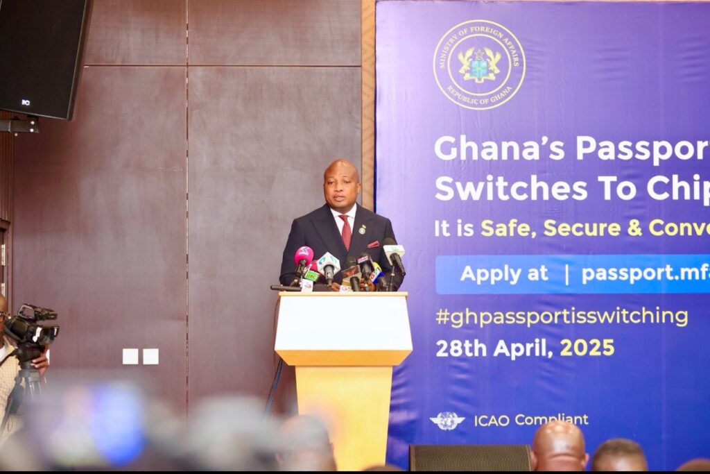 Ghana to Gain from New Chip-Embedded Passport Reforms 4 Ablakwa @Passport 2