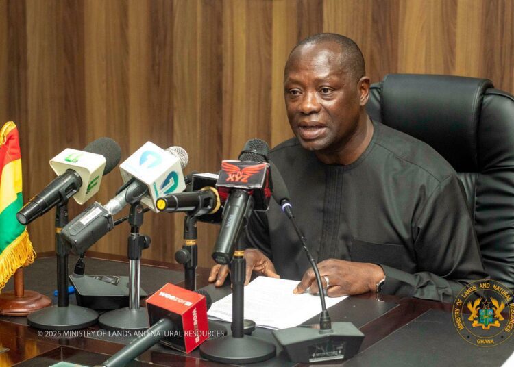 No Safe Haven for Illegal Miners, Lands Minister Declares 1 Hon. Emmanuel Armah Kofi Buah, Minister of Lands and Natural Resources