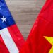 US and China Flags as US, China Agree To Cut Tariffs