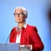 European Central Bank President Christine Lagarde as Trump's Tariffs To Reverberate The World Over