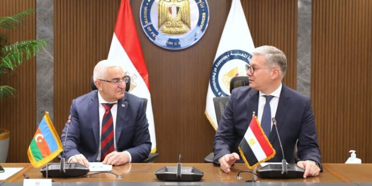 Egypt, Azerbaijan Explore Strategic Oil Partnership Deal 1 Eng. Karim Badawi, Egypt’s Minister of Petroleum and Mineral Resources, welcomed Dr. Elkhan Polukhov, Ambassador of Azerbaijan to Egypt