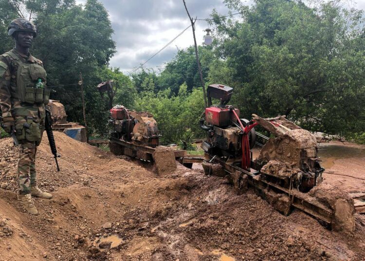 Ghana’s Anti-Galamsey Offensive Gains Momentum 1 GAF Anti-Galamsey Swoop