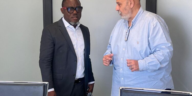 MPS, GSA Affirm Commitment to Reduce Cost of Doing Business at Ports 1 Professor Ransford E.V. Gyampo, Acting CEO f GSA and CEO of MPS, Mr. Muhammad Samara