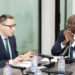 Ghana, IMF Begin Fourth Review Mission Amid Economic Reforms 14 Dr Cassiel Ato Forson, Ghana's Minister of Finance engages IMF officials