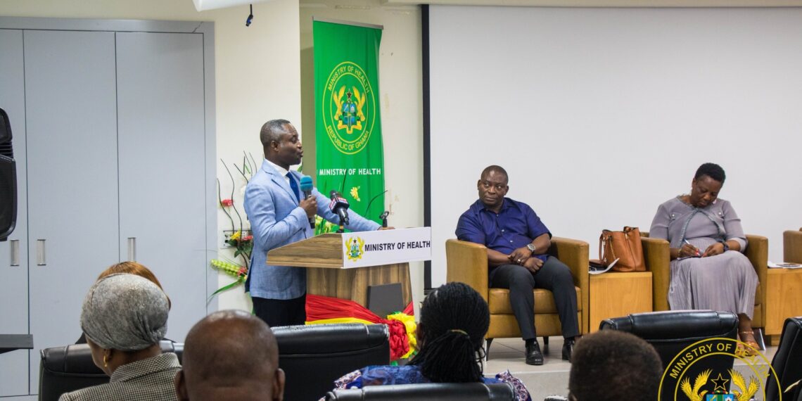 Minister for Health, Hon. Kwabena Mintah Akandoh, engages the Conference of Heads of Health Training Institutions (COHHETI)