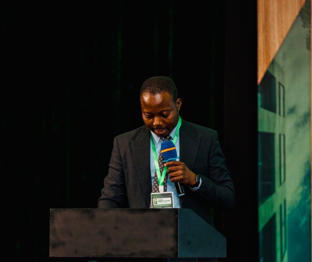 Ghana Faces Urgent Climate Financing Gap as 2030 Targets Loom 3 Mr. Cedric Dzelu Technical Director at the Office of the Minister of State for Climate Change and Sustainability