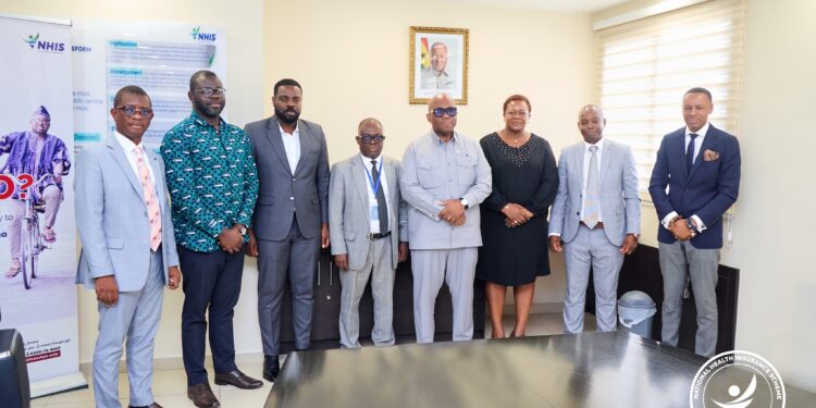 NHIA Setup Taskforce to Combat Illegal Charges 1 Dr. Victor Asare Bampoe, the Acting Chief Executive of NHIA, inaugurates the Anti-Co-Payment Taskforce