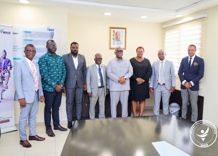 NHIA Setup Taskforce to Combat Illegal Charges 1 Dr. Victor Asare Bampoe, the Acting Chief Executive of NHIA, inaugurates the Anti-Co-Payment Taskforce