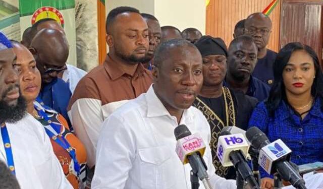 Minority Joins Protest To “Defend Ghana’s Democracy” 1 NPP Minority in Parliament calls out Mahama on lands