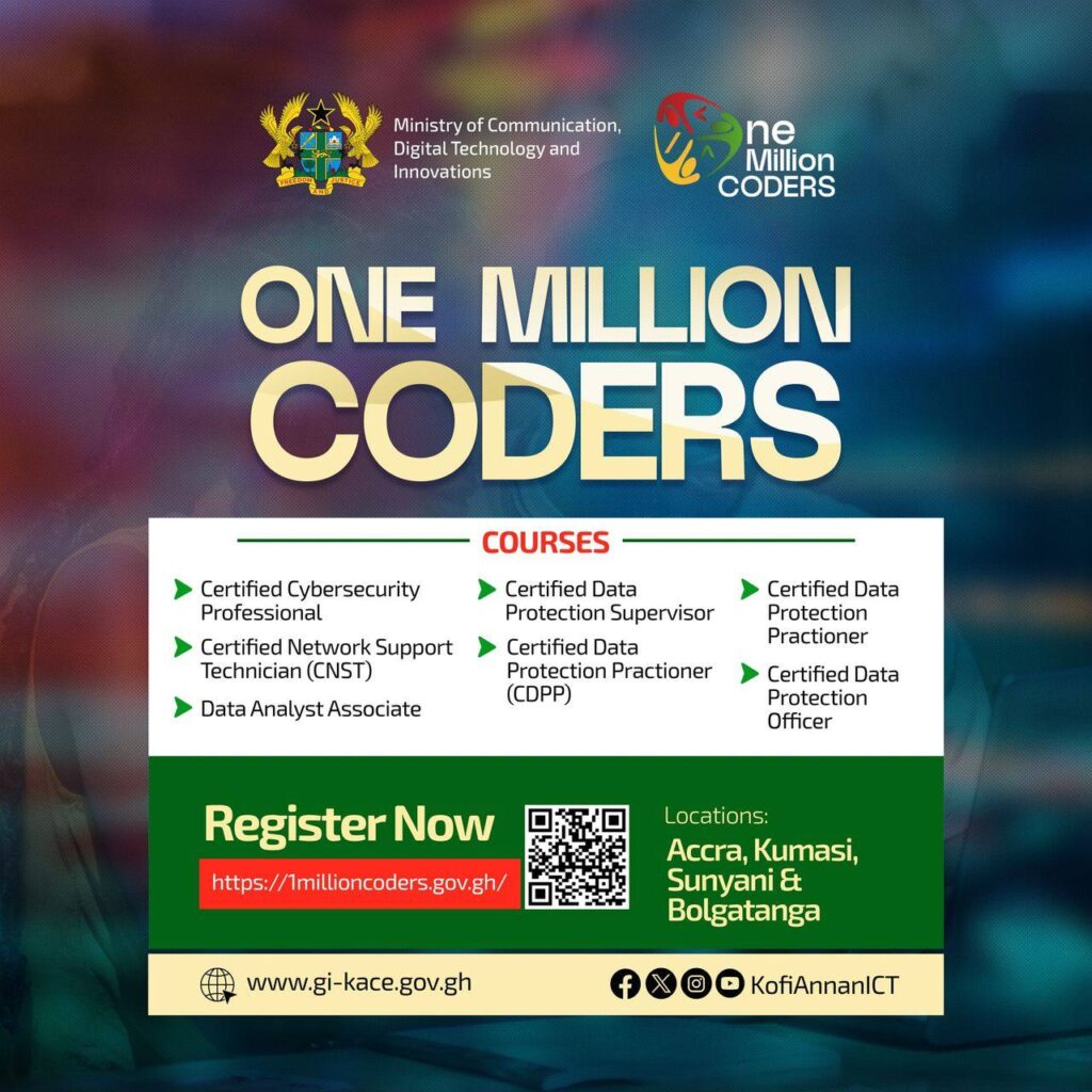 Launched; One Million Coders to Transform Ghana And Africa’s Economy 3 One Million Coders Program 2