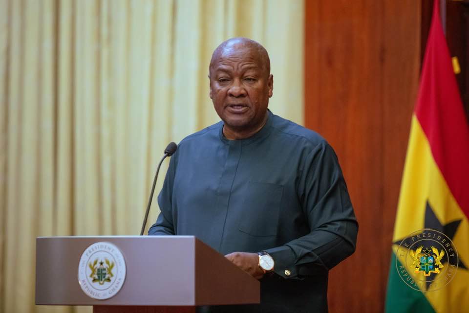 HE president John Dramani Mahama