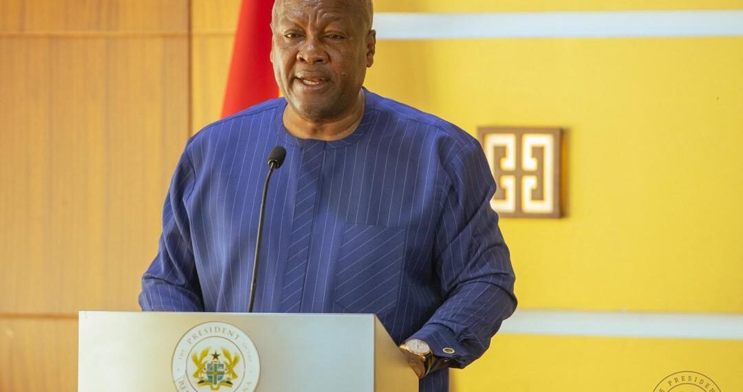 HE President John Dramani Mahama