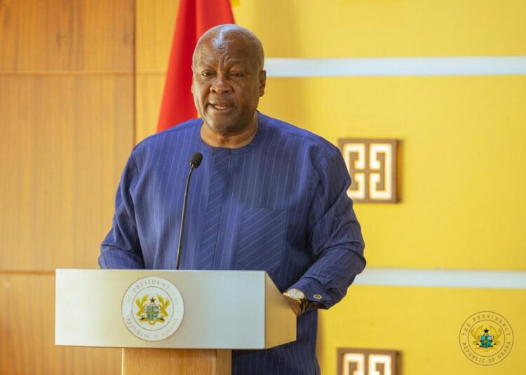 HE President John Dramani Mahama