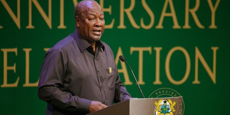 HE President John Dramani Mahama