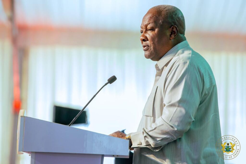 HE President John Dramani Mahama