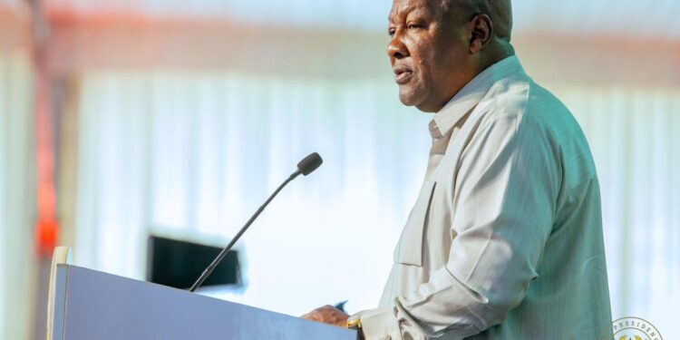 HE President John Dramani Mahama