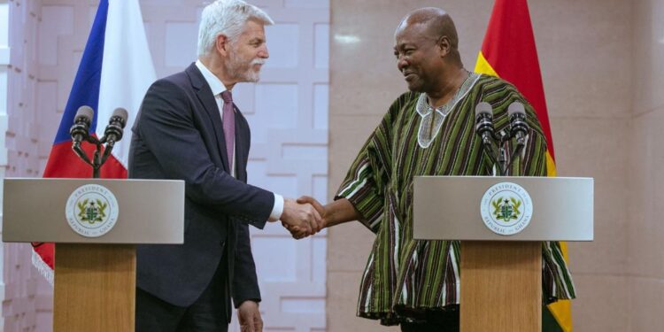 Ghana, Czech Republic Deepen Ties with President Petr Pavel’s Visit 1 President John Dramani Mahama and President Petr Pavel